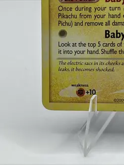 Pokemon TCG Arceus Pichu Card 25/99 Regular Rare 2009 NM - Image 2