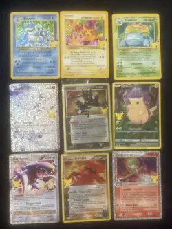 Pokemon Celebrations Card Lot(9)!Greninja Promo,Reshiram,Birthday Pikachu.. - Image 1