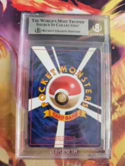 Pokemon Card Metal Energy Holo Neo Genesis Holo Gold Japanese BGS Beckett 9 - Image 5