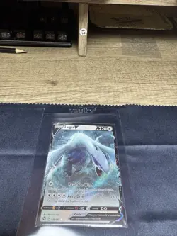 Pokemon Lugia v TCG Silver Tempest Holo Ultra Rare Card 138/195 Mint Condition - Image 2