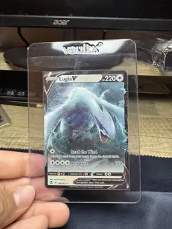 Pokemon Lugia v TCG Silver Tempest Holo Ultra Rare Card 138/195 Mint Condition - Image 5