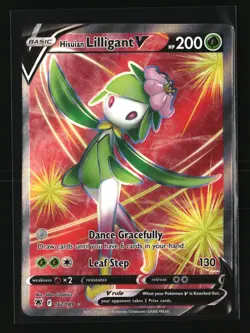 Pokemon HISUIAN LILLIGANT V 162/189 Full Art (2022 Astral Radiance) NM/Near Mint - Image 1