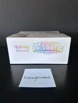 Pokemon Center Prismatic Evolutions Elite Trainer Box | Sealed PC w/ Small Tear - Image 5