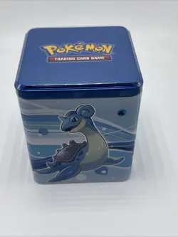 Pokemon TCG 2022 Water Type Stacking Collector Tin 3 Booster Packs New Sealed - Image 2