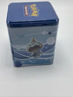 Pokemon TCG 2022 Water Type Stacking Collector Tin 3 Booster Packs New Sealed - Image 5