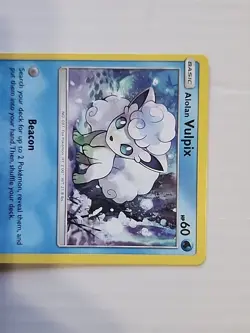 Alolan Vulpix 21/145 Common - Pokemon Sun & Moon Guardians Rising Card - Image 3