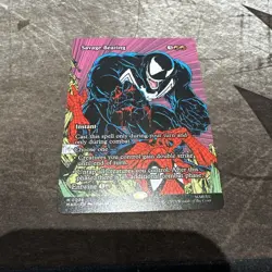 Savage Beating 26 (Borderless) MTG Marvel Universe Eternal-Legal Regular NM - Image 1