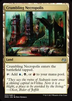 Crumbling Necropolis - Light Play MTG Modern Masters 2017 - Image 1