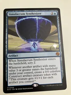 Simulacrum Synthesizer - PROMO PACK MTG - NM - Image 1