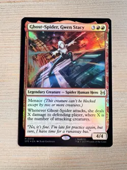 Ghost-Spider, Gwen Stacy - 14 - MTG: Marvel’s Spider-Man - Mythic - FOIL - Image 1