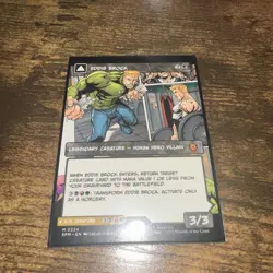 Eddie Brock Borderless Regular - Marvel'S Spider-Man MTG-NM - Image 1