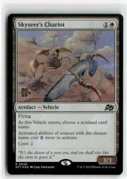 Skyseer's Chariot FOIL - Aetherdrift Prerelease MTG NM - Image 1