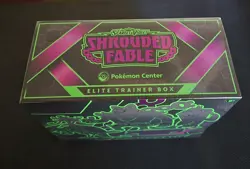 Shrouded Fable Pokemon Center exclusive ETB Elite Trainer Box - Sealed - Image 3