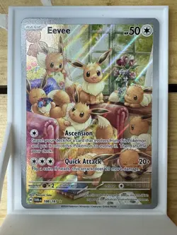 Pokemon Eevee 188/167 Sv06: Twilight Masquerade Holo - Image 1