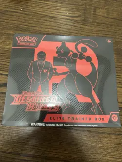 POKEMON TCG - DESTINED RIVALS - SEALED - ELITE TRAINER ETB BOX - Ships Now - Image 1