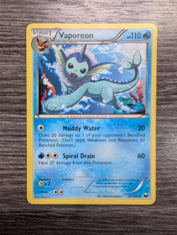 Vaporeon #25/108 LP - Pokemon TCG Dark Explorers - Image 1