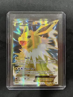 Pokemon TCG Jolteon EX 28a/83 XY Generations Full Art Rare 2017 - Image 1