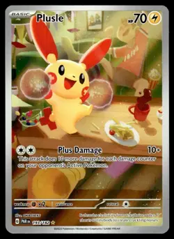 2023 Scarlet & Violet Series - Paradox Rift Plusle #193/182 - Image 1