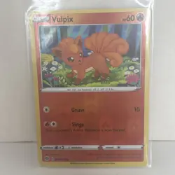 Pokemon TCG - Vulpix - 006/073 - Reverse Holo - Champions Path (2020) - NM - Image 1