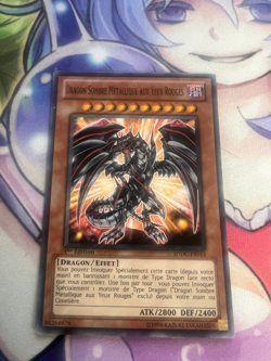 RED-EYES DARKNESS METAL DRAGON FRENCH COMMON SDDC-EN013 FR013 LIGHT PLAY YUGIOH - Image 1