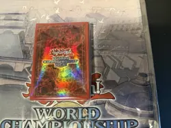 Yugioh World Championship 2025 WCS Red Sleeves Sealed 100 Count Pack Official - Image 3
