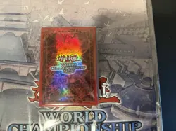 Yugioh World Championship 2025 WCS Red Sleeves Sealed 100 Count Pack Official - Image 5