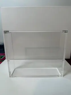 Magnetic Acrylic Display Case Yugioh Booster Box 24 Pack - High Quality - Image 1