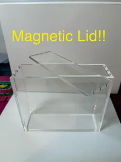 Magnetic Acrylic Display Case Yugioh Booster Box 24 Pack - High Quality - Image 2