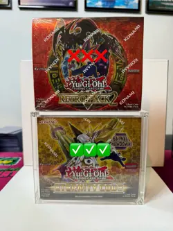Magnetic Acrylic Display Case Yugioh Booster Box 24 Pack - High Quality - Image 3