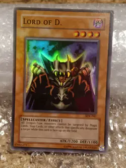 Yu-Gi-Oh! Lord Of D. SDK-041 Super Rare Holo Brand New (3) avail. - Image 1
