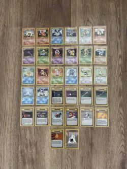 Pokemon TCG 1999 Base Set: All 32 Uncommon Rarity Cards Bundle - LP/NM - Image 1
