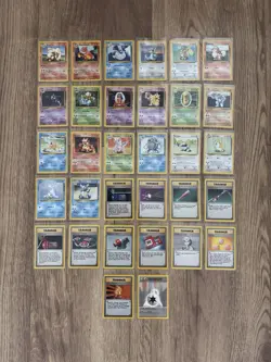 Pokemon TCG 1999 Base Set: All 32 Uncommon Rarity Cards Bundle - LP/NM - Image 2