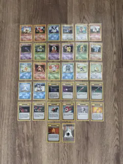 Pokemon TCG 1999 Base Set: All 32 Uncommon Rarity Cards Bundle - LP/NM - Image 3