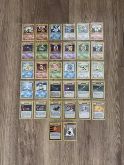 Pokemon TCG 1999 Base Set: All 32 Uncommon Rarity Cards Bundle - LP/NM - Image 4