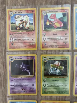 Pokemon TCG 1999 Base Set: All 32 Uncommon Rarity Cards Bundle - LP/NM - Image 5