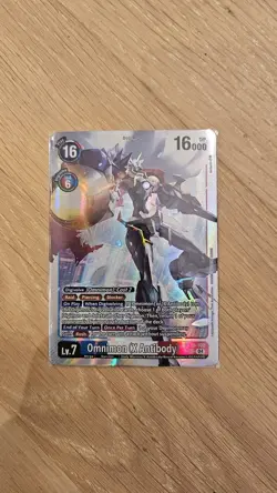 Omnimon X Antibody BT20-102 Digimon Trading Card Game TCG - Image 1