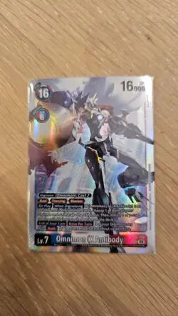 Omnimon X Antibody BT20-102 Digimon Trading Card Game TCG - Image 3
