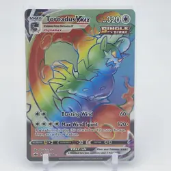 Tornadus VMAX 209/198 Rainbow Hyper Rare Chilling Reign Pokemon Card - Image 1