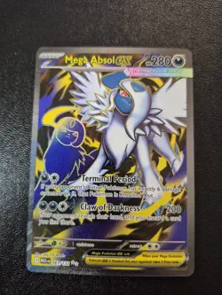 Mega Absol ex 161/132 Mega Evolution Pokemon card Full Art Ultra Rare MINT - Image 1
