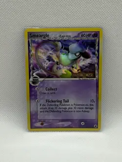 Smeargle 39/101 2006 EX Dragon Frontiers Pokemon Card TCG Reverse Holo - NM - Image 1