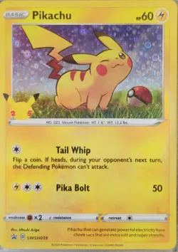 Pokemon Pikachu - (General Mills) SWSH039 Miscellaneous Cards & Products Promo N - Image 1