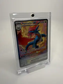 Pokemon TCG Salamence EX Special Illustration Rare Card 187/159 Mint Condition - Image 5
