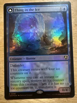 Thing in the Ice // Awoken Horror (FOIL) x1 - MTG Innistrad Remastered INR #91 - Image 1