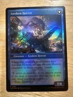 Thing in the Ice // Awoken Horror (FOIL) x1 - MTG Innistrad Remastered INR #91 - Image 2