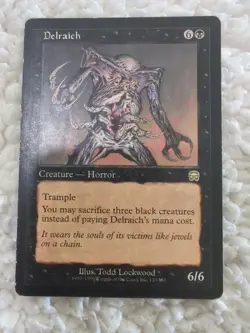 Delraich - Mercadian Masques #133/350 MTG Magic The Gathering MP - Image 1