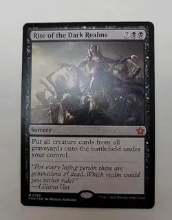 Rise of the Dark Realms Foundations Magic The Gathering MTG M/NM Regular - Image 1