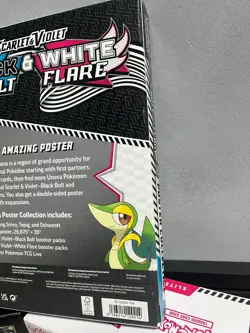 Pokemon TCG Black Bolt and White Flare ETB + Poster Collection - New & Sealed ✅ - Image 4