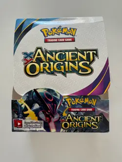 Pokemon XY 2015 Ancient Origins Booster Box Empty - Display Only - Image 1