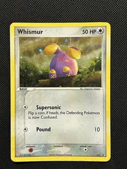 Pokemon Nintendo Black Star Promo - Whismur - 019 - PROMO Holo Rare - LP/VLP - Image 2