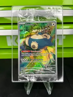 Snorlax Svp 051 Pokemon Center Stamp ETB Promo- Sealed - Image 1